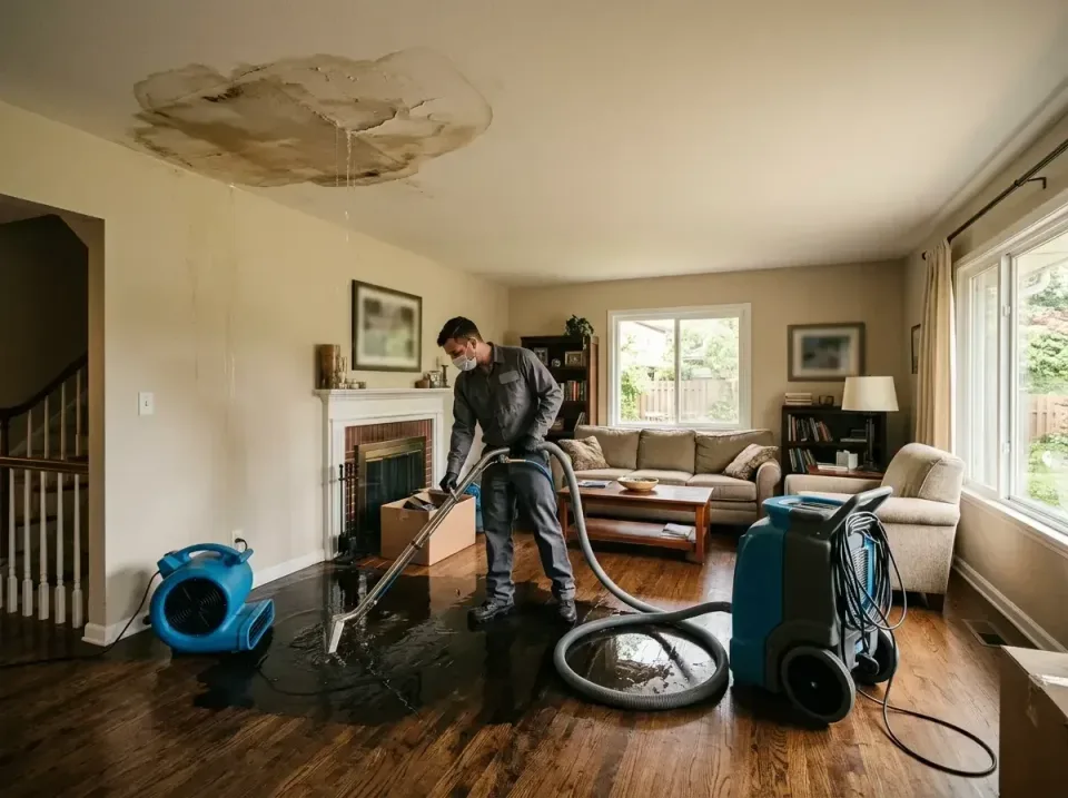 attic-pipe-burst-ceiling-drip-008 — frequently asked questions, Water Damage Restoration & Carpet Care in New Britain, CT